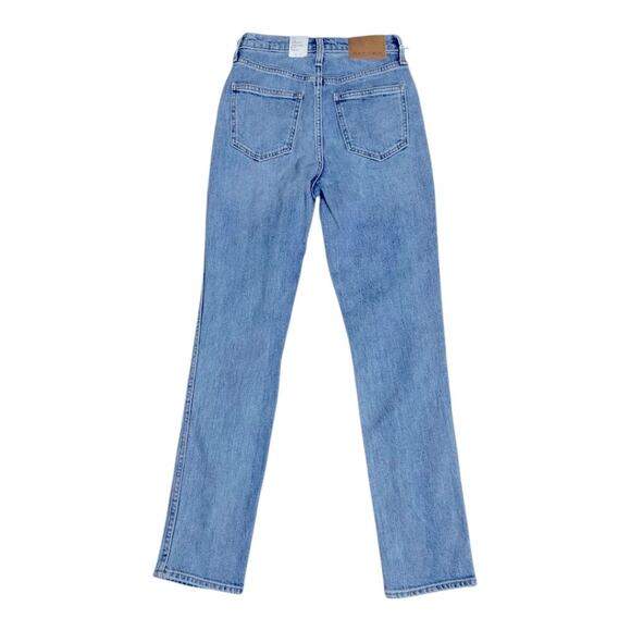Aritzia Denim Forum Angelica High Rise Slim Jeans Pin Up Wash Size 24 NWT - Picture 3 of 14